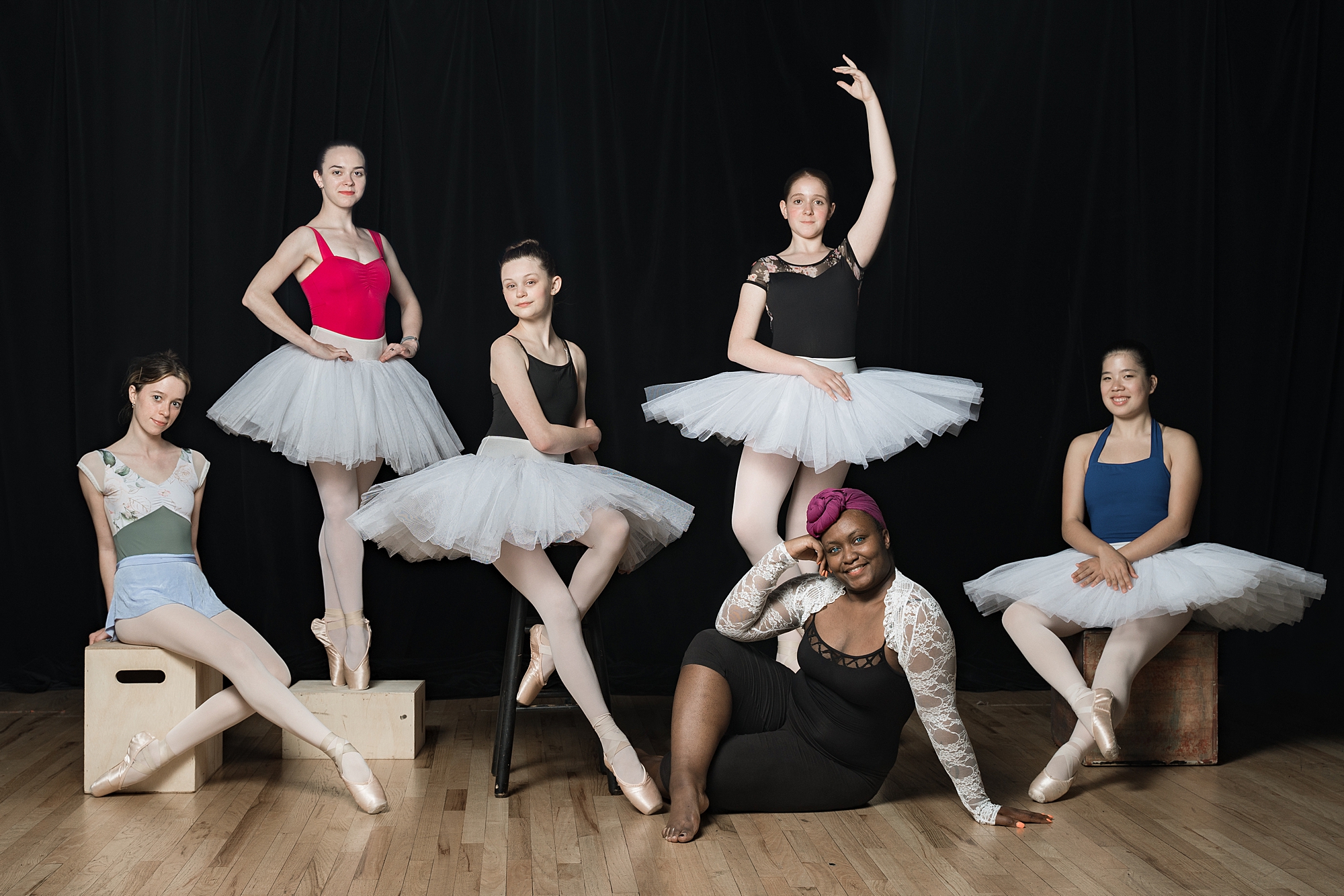 ballet group photo color